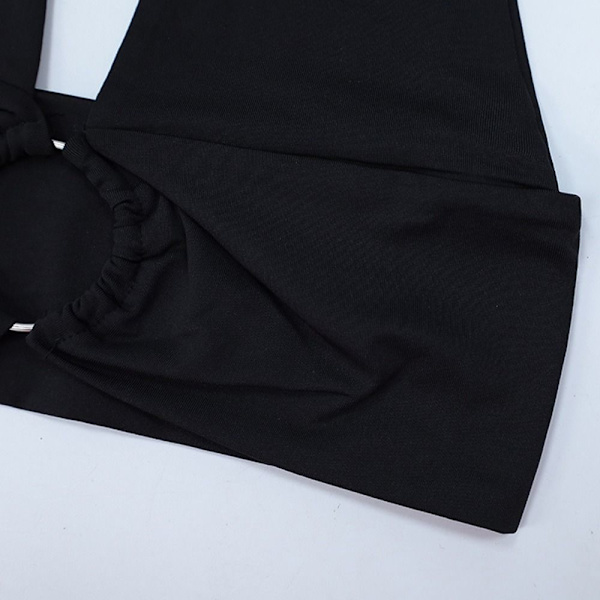 Ring Linked Vest Ermeløs topp HVIT S White S