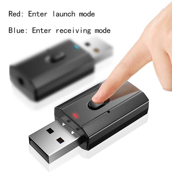 5.0 Bluetooth -sovitin Langaton Bluetooth -lähetinvastaanotin Black
