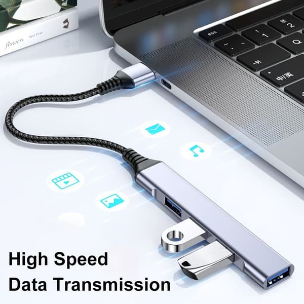 USB-C HUB Type-C udvidelsesdockingstation USB-C USB-C USB-C