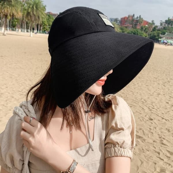 Dame Hat Sommer Hat GUL yellow