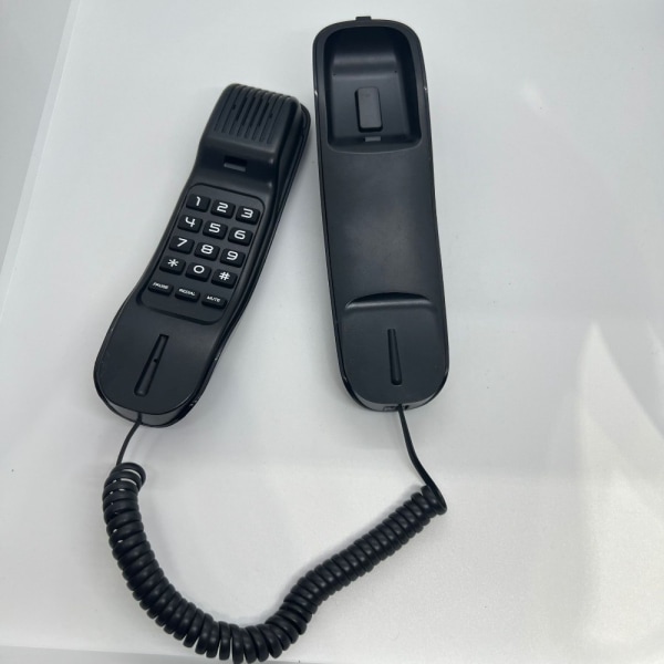 Telefon med ledning Kablet telefon HVID White