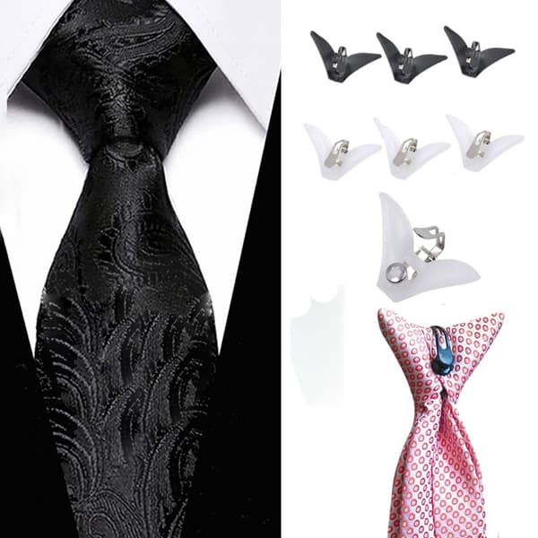 Slipsklips Spenne Slipsklips SVART Black