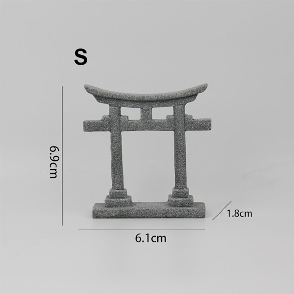 Mini japanilainen Torii Gate Simulation Torii L L L