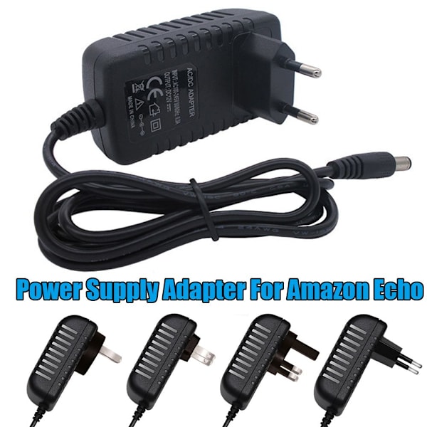 Strømforsyningsadapterlader for Echo EU PLUG EU Plug