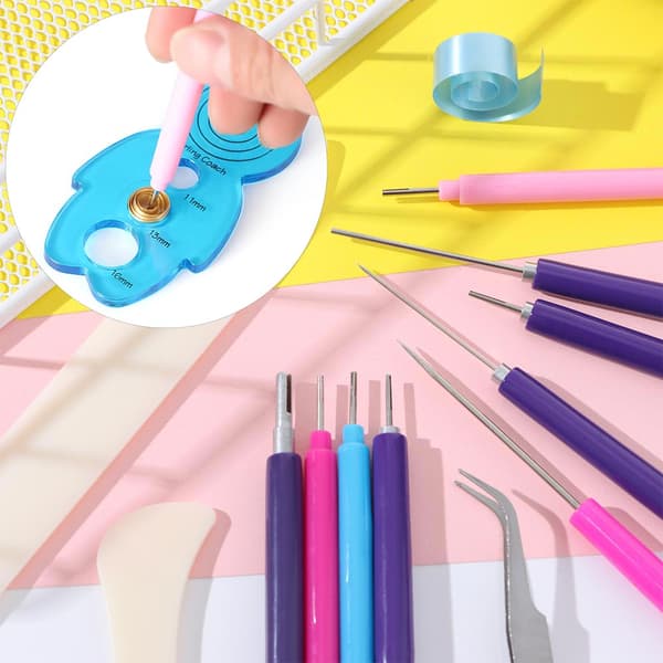 13 stk. Slidset Kit Quilling Tool Paper Pen