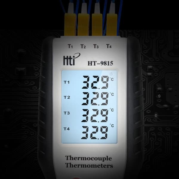 Digitalt termometer termoelement K-Type termoelementer