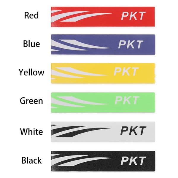 Racket Head Protector Tape Racket Skyddsdekal SVART black