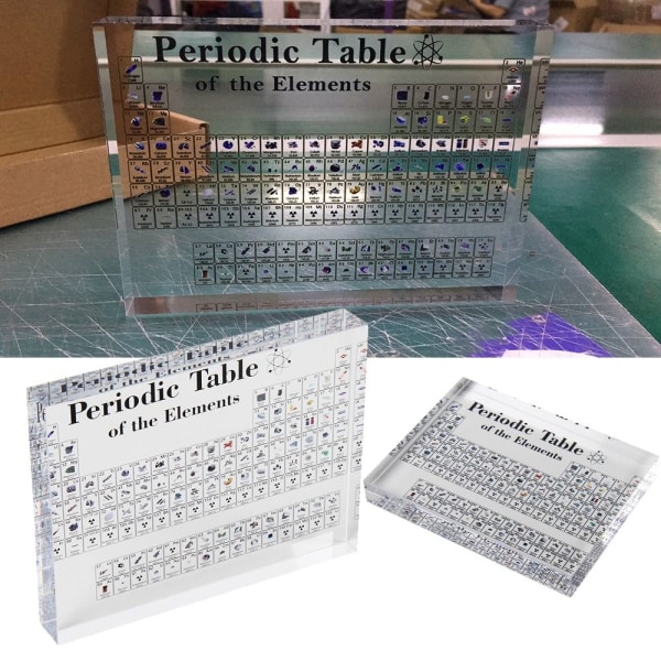 Periodiska systemet Periodiska systemet Display 150X114X20MM 150x114x20mm