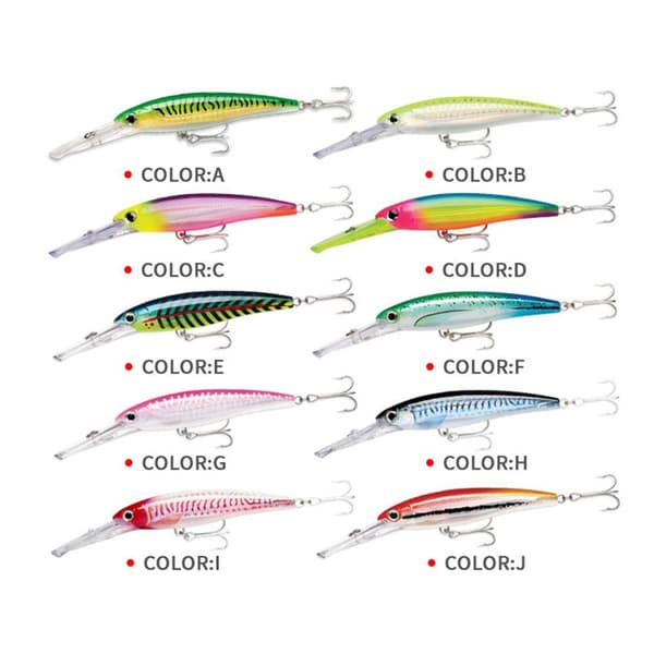 sjunkande Minnow Baits Fish Hooks E E E
