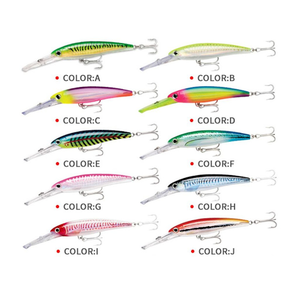 uppoava Minnow Baits Fish Hooks E E E