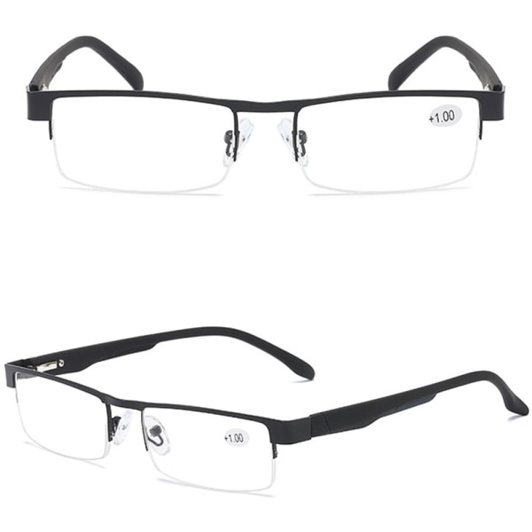 Business læsebriller Ultra Light Stel SORT STYRKE 250 black Strength 250