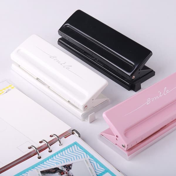 Paper Cutter Justerbar Puncher BLÅ Blue