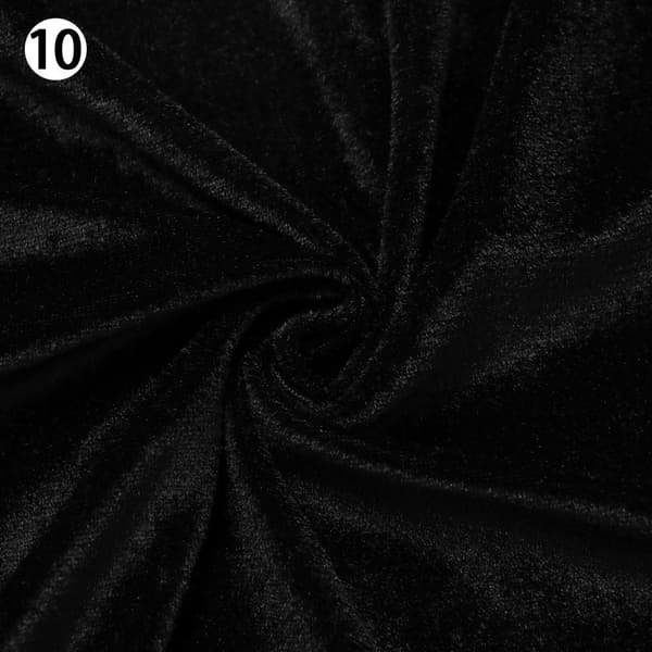 Krossad sammetstyg Velour Material Bordsduk 10