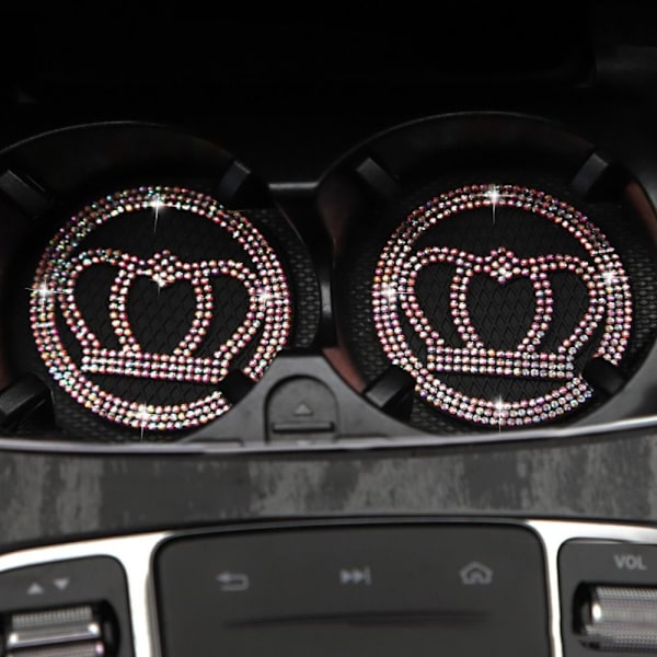 Car Coaster Water Cup -paikka GOLD&PINK Gold&pink