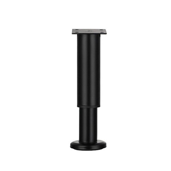Möbelhjul Fotben SVART 12CM Black 12cm