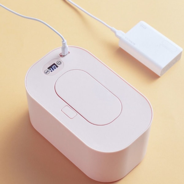 USB Baby Wipe Warmer Wet Wipes Heater HVID White