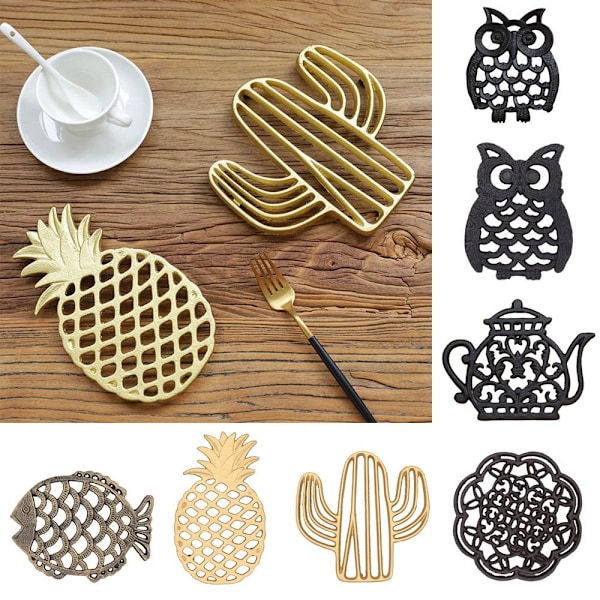 Valurautainen pöytämatto eristystyyny ANANAS ANANAS Pineapple