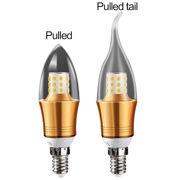 LED lyspære e14 E27 12W PULLED TAIL PULLED TAIL 12WPulled tail