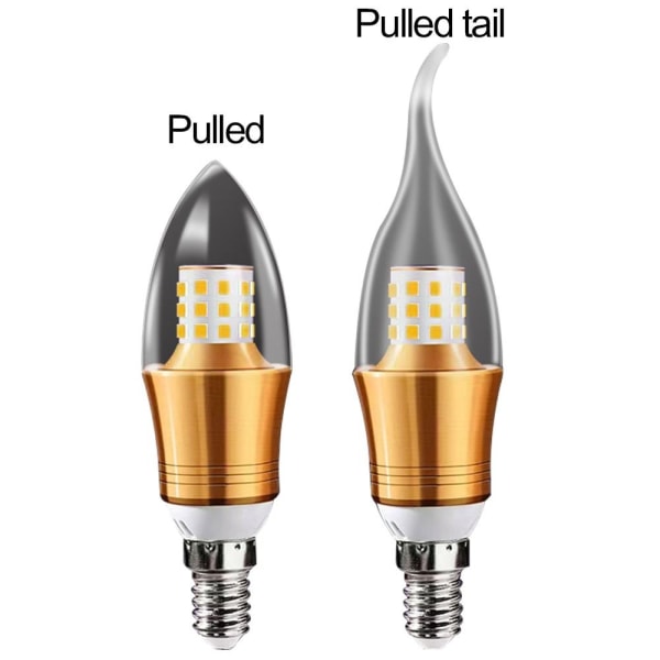 LED lyspære e14 E27 7WPOINTED SPETTE 7WPointed