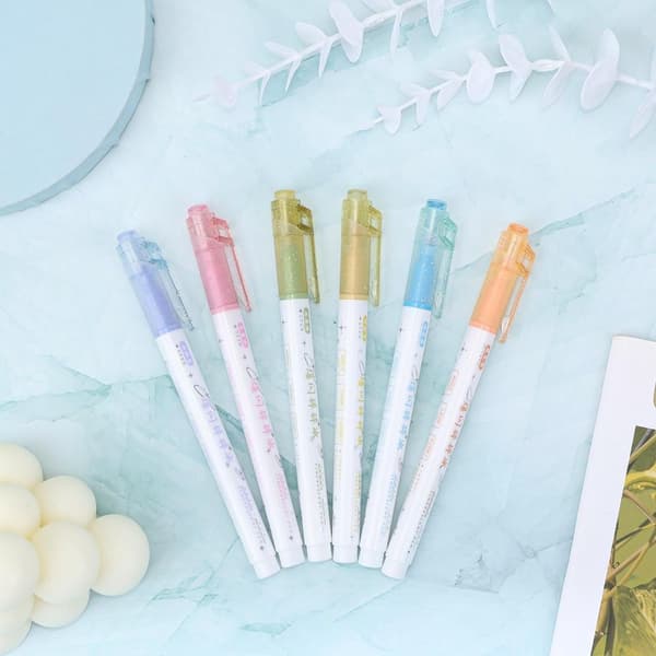 Highlighter Highlighter Set Gel Pens
