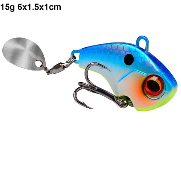 2 stk fiskesluk Wobble Bait 1D D 1D