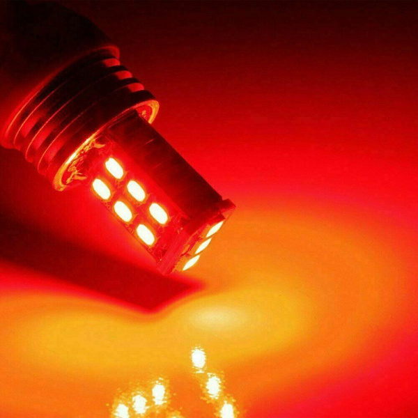 2 stk/sett LED-billys Blinklyspære Stoppebremselampe
