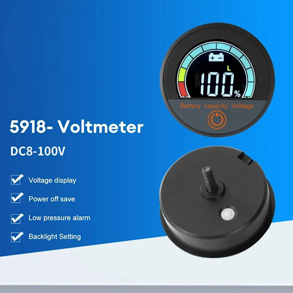 Digital voltmeter Batterikapasitetsmonitor EMBEDDED EMBEDDED Embedded