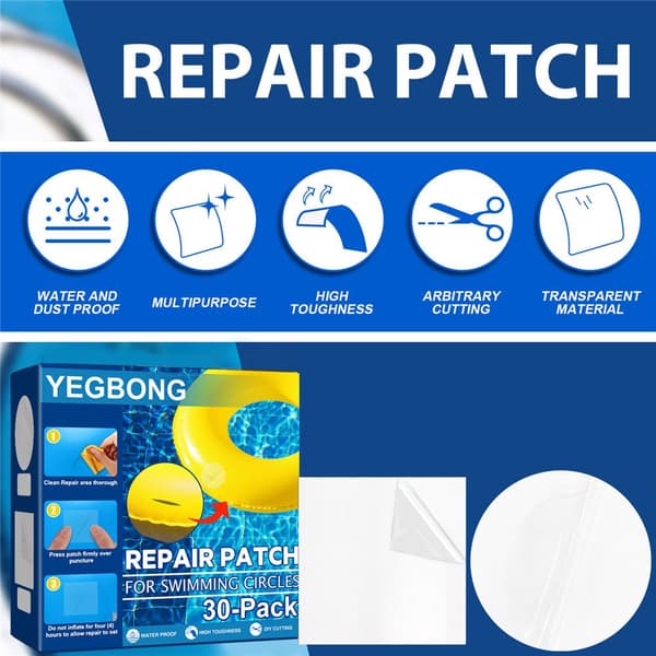 30 st poolreparationslappar