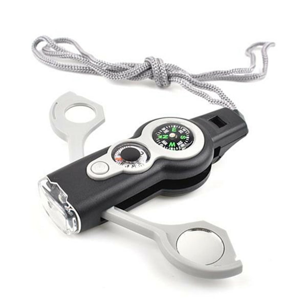 Survival Whistle Safety Whistle GRÅ grey
