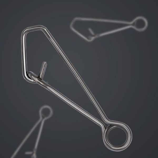Fishing Snap Connector med Pin Heavy Duty Ball 6 6 6