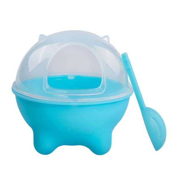 Hamsterbadekar Sandbalje Husdyrbadekar BLÅT Blue