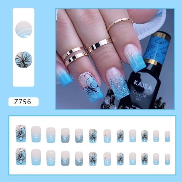 Tekokynnet Fake Nials Z758 Z758 Z758