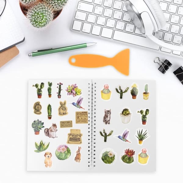 Sticker Book Sticker Organizer Opbevaringsbog