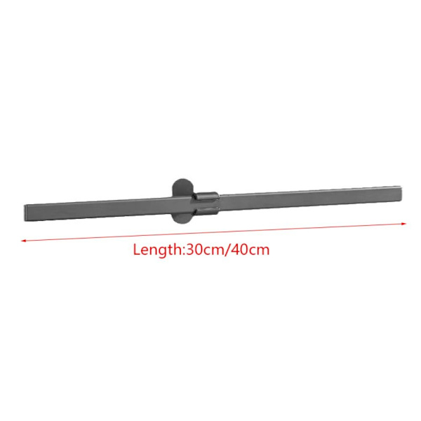 30cm/40cm pyyheteline Vaateteline MUSTA 40cm black 40cm