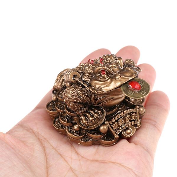 Feng Shui Toad Money GOLD Gold