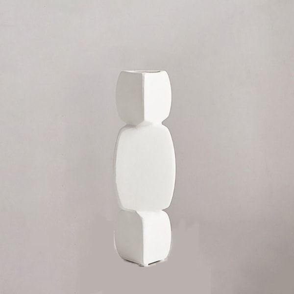 Minimalistisk Vase Sort Vase HVID A A white A-A