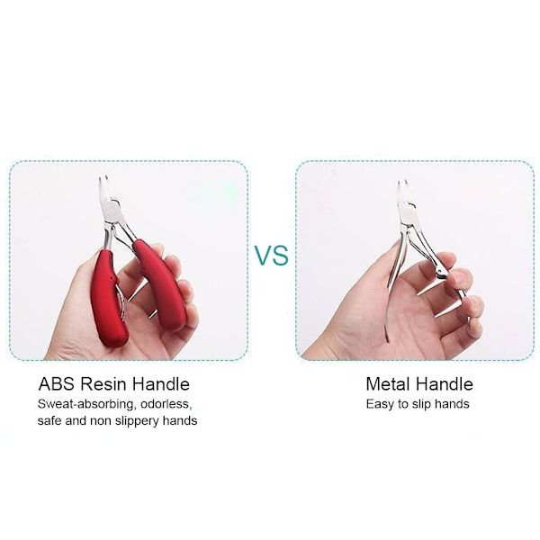 Callus Shavers Nail Tools PUNAINEN red