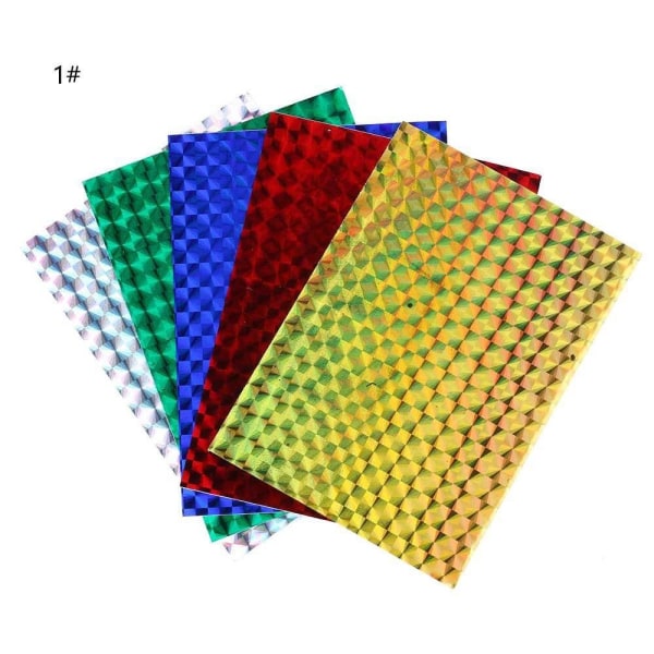 10/15 stk Fiske lokke Flash Tape Skift farge klistremerke STIL Style A-15 Sheets