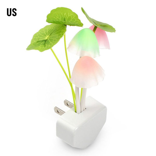LED Mushroom Night Lights Fargerike Little Night Light US US US