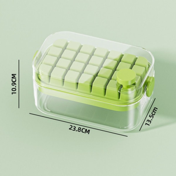 Ice Cube-bricka Ice Cube Maker Mould GRÖN 56 GRIDS 56 GRIDS Green 56 Grids-56 Grids