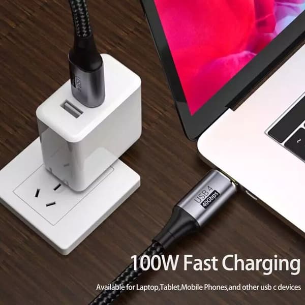 Typ C till Typ C-kabel USB 4.0 1M 1m