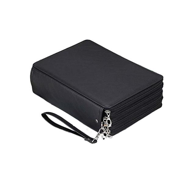 Farvede Penalhus Penneholder SORT SORT Black