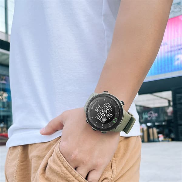Herreur LED Digital Armbåndsur SORT black