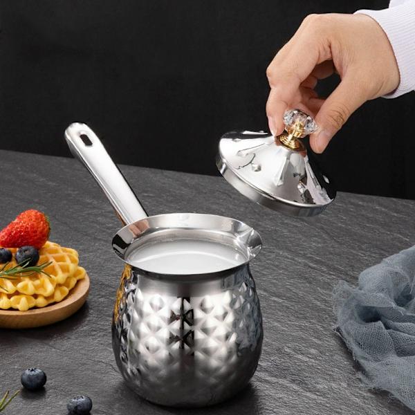 Kaffeskummare Bröstmjölksredskap SILVER 200ML Silver 200ML
