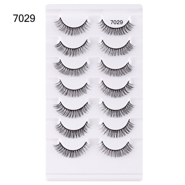 Manga Lashes falske øyevipper 7029 7029 7029