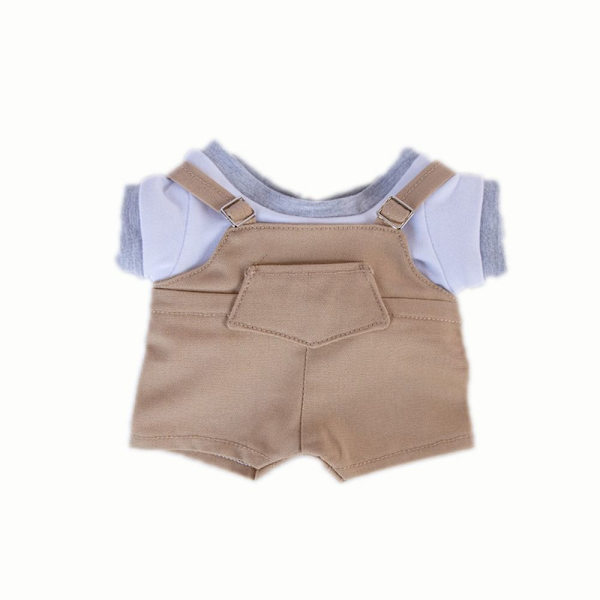 Nukkevaatesarja set Housut KHAKI khaki