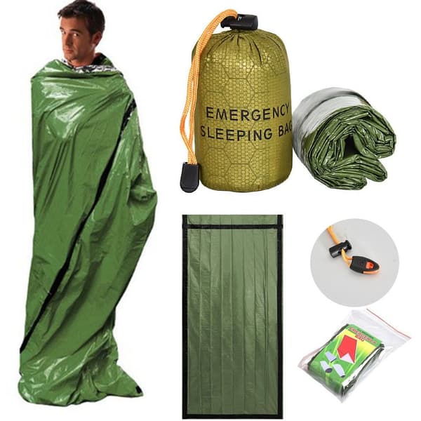PE Emergency Bag Survival Sleeping Bag 5 5 5