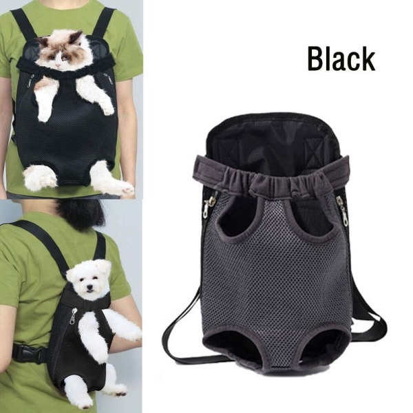 Husdjursbärare Husdjursryggsäck SVART M Black M