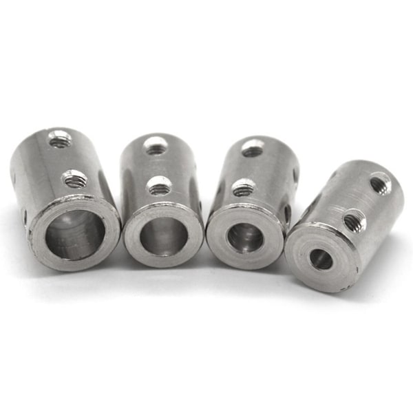 Stålstiv akselkobling 4MM-4MM 4MM-4MM