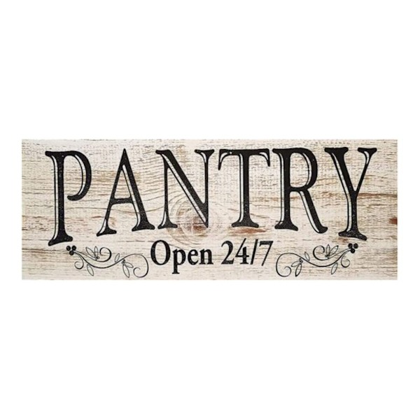 Farmhouse Tema Pantry Skilte Pantry Room Dekor Træhængende